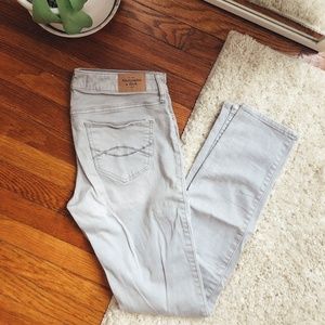 Abercrombie & Fitch grey jegging